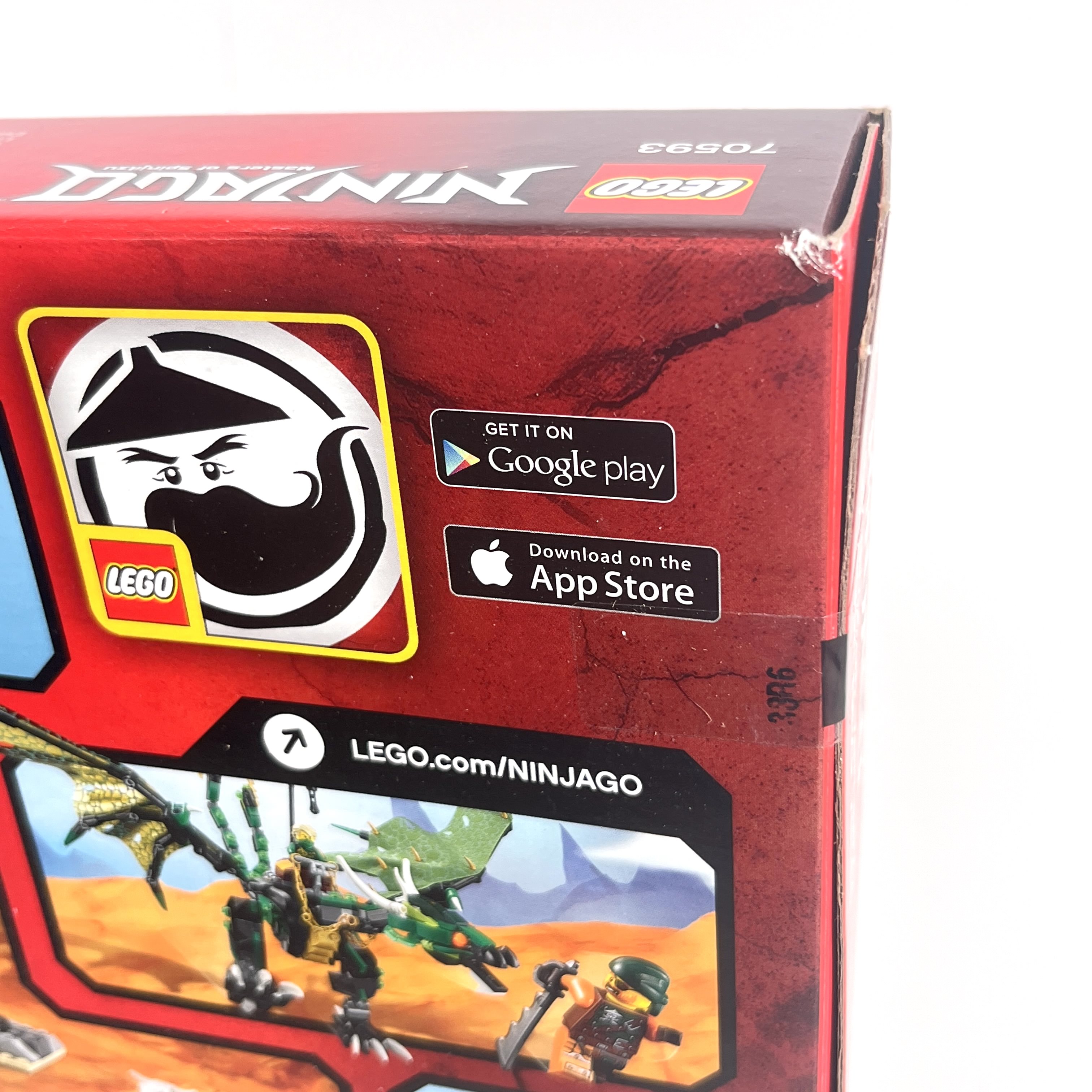 LEGO 70593 NINJAGO: The Green NRG Dragon New! Sealed Box