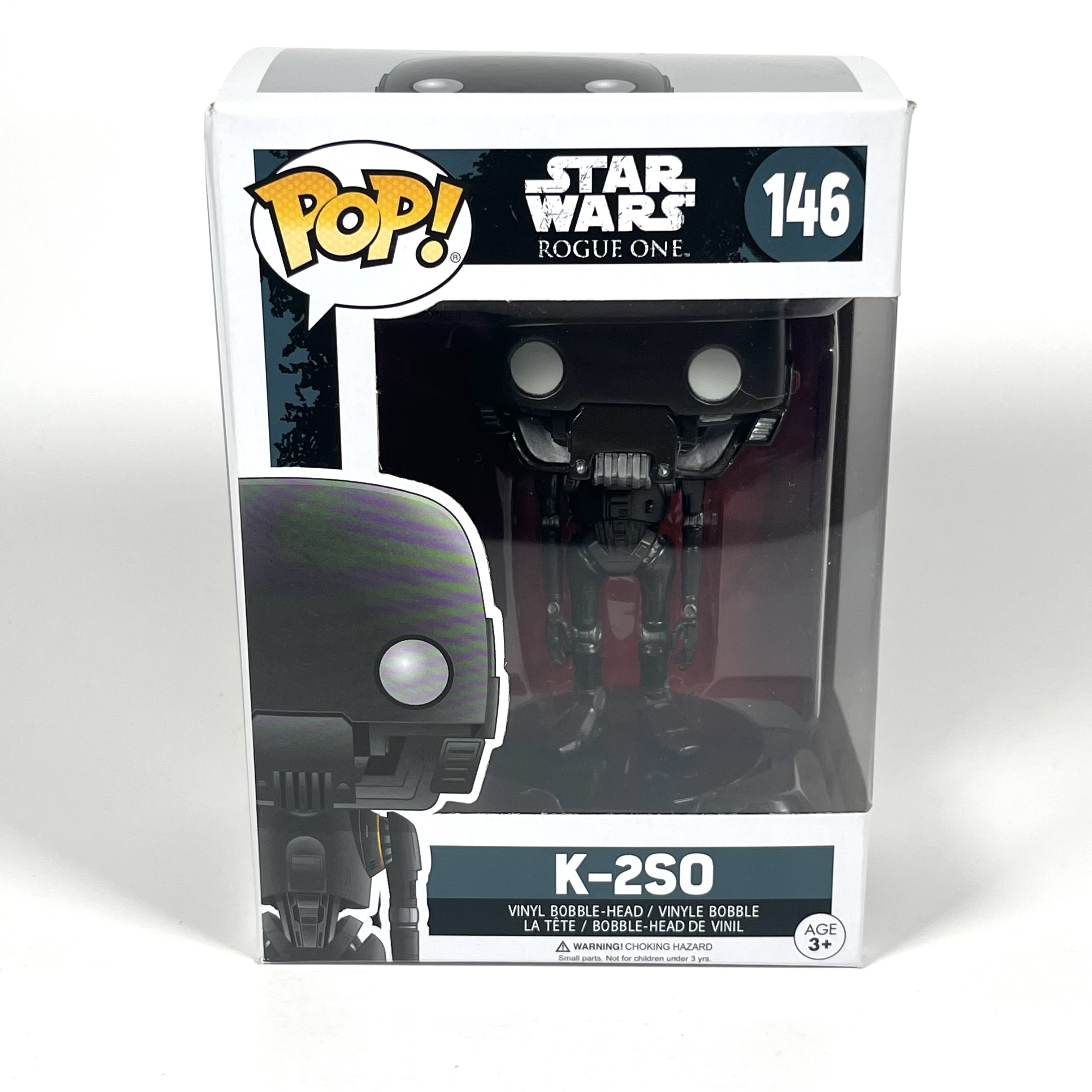 Funko Pop! Star Wars: Rogue One - K-2SO #146 New! With