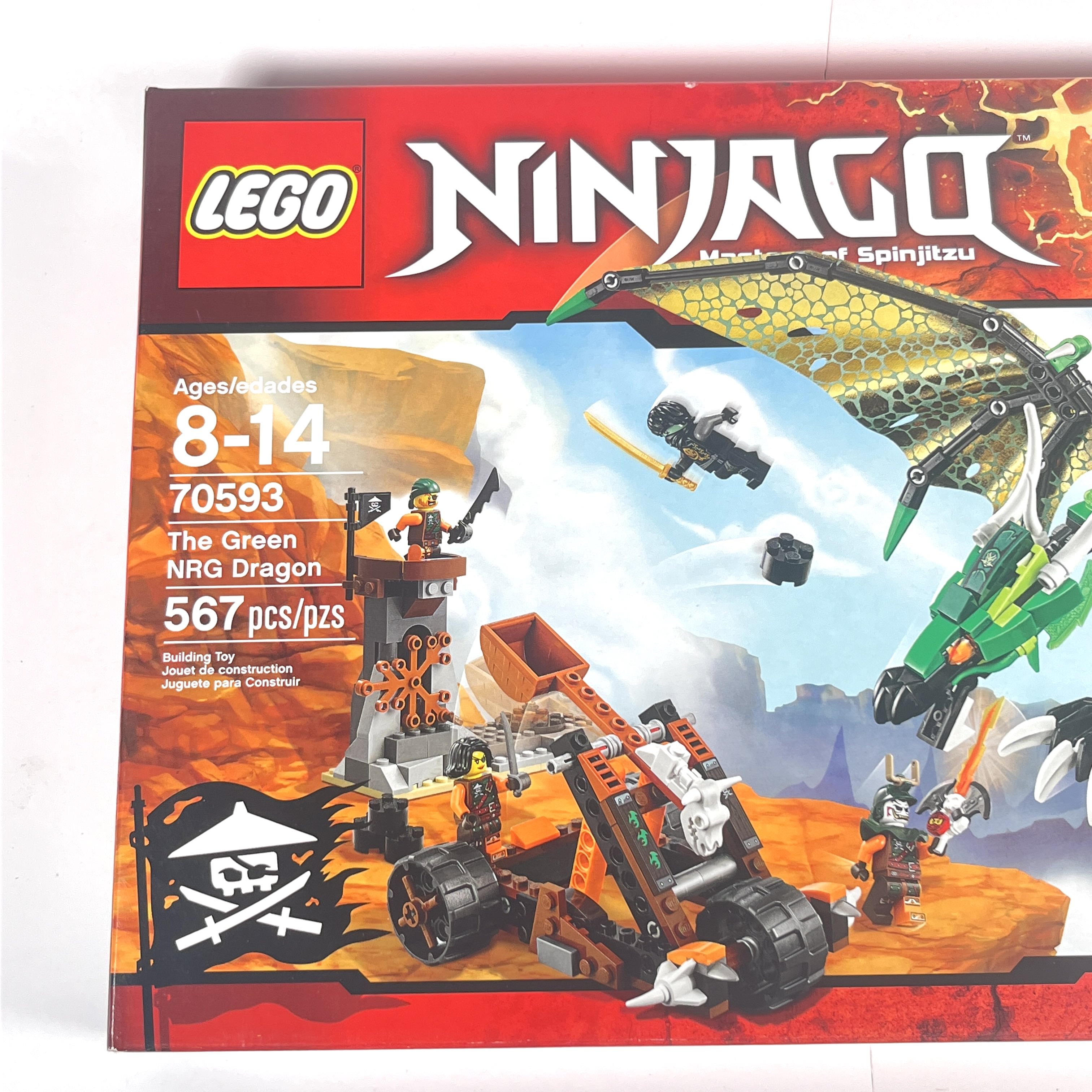75⭐︎ LEGO The Green NRG Dragon Set 70593 | Brick Owl - LEGO
